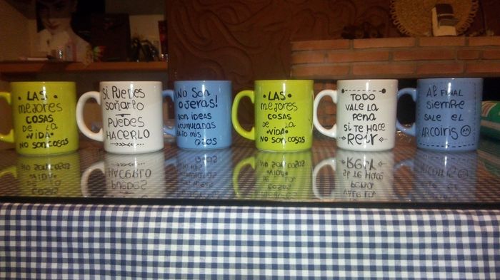 Las tazas tomando forma!  - 1