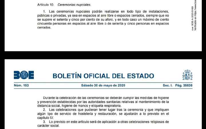 Bodas Fase 3 Boletín Oficial del Estado - 1