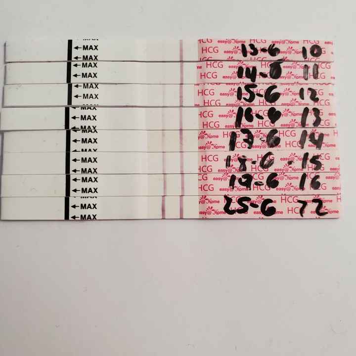 ¿A cuántos dias dpo visteis el positivo? - 2