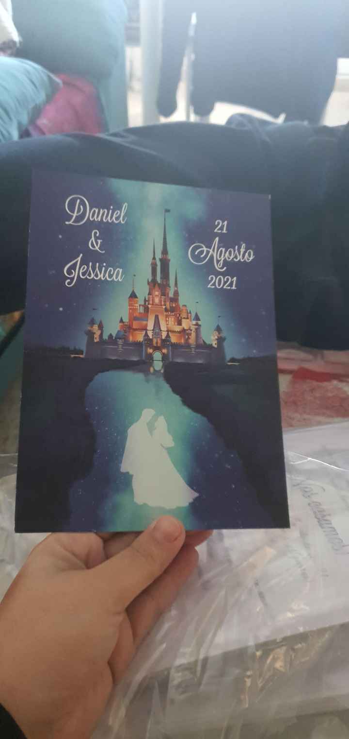 Nos llegaron nuestras invitaciones 😁😁 2