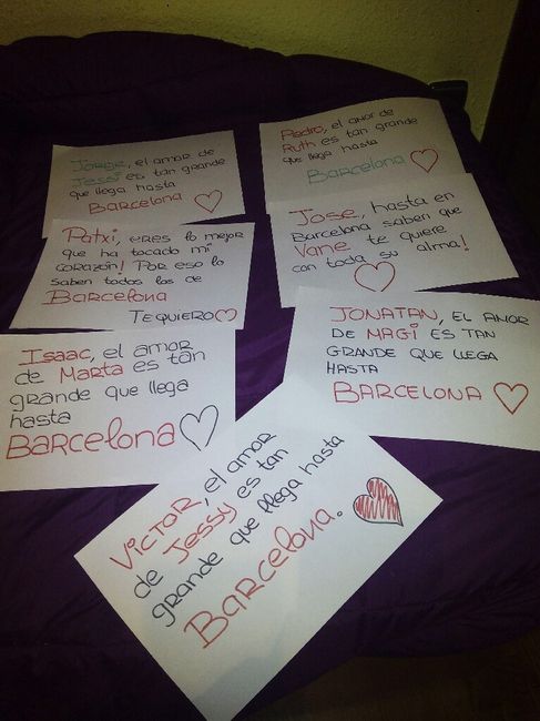 Carteles el amor de x llega hasta.. - 1