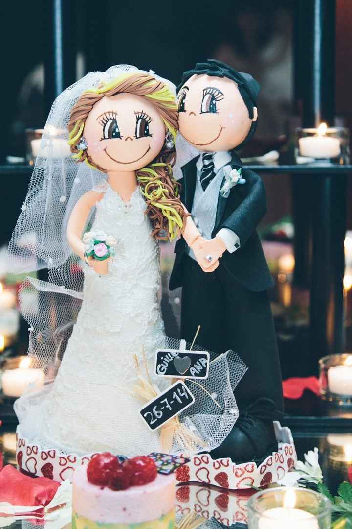 Novios tarta