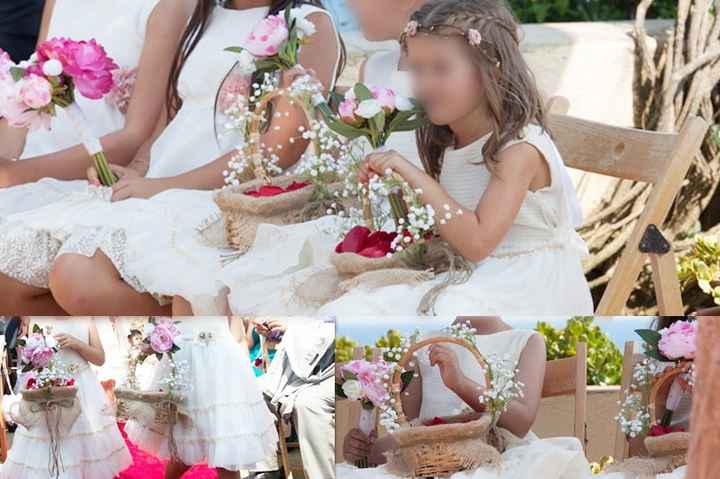 Cestas para las damas y ramos