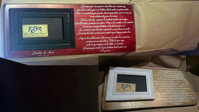 Cuadros personalizados // regalos padres