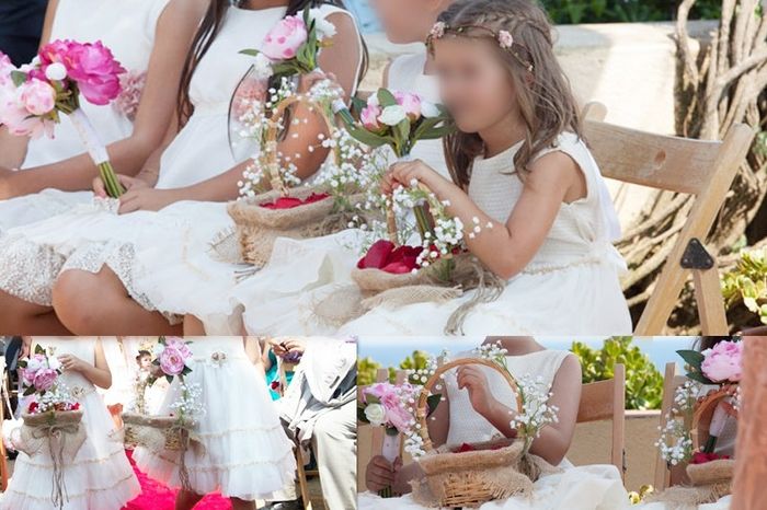 Cestas para las damas y ramos