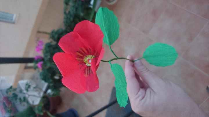 Flores de papel - 1