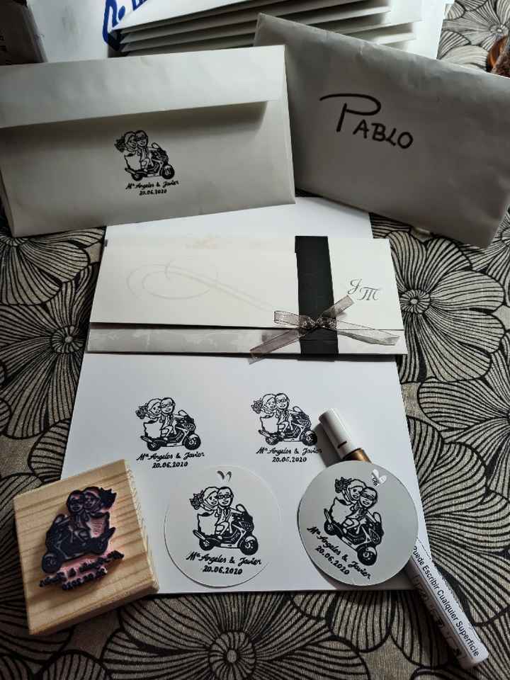 Por fin nuestras invitaciones - 1