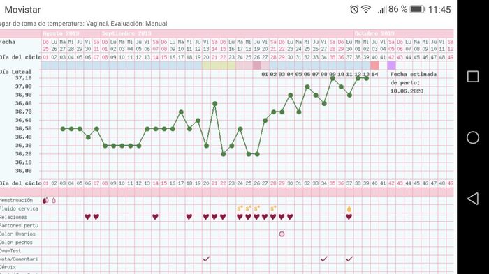 Experta en gráficas Temp. Basal - 1