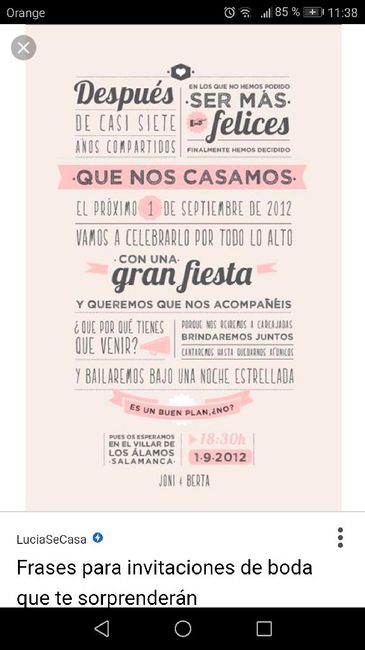  Texto para invitaciones de Boda - 3