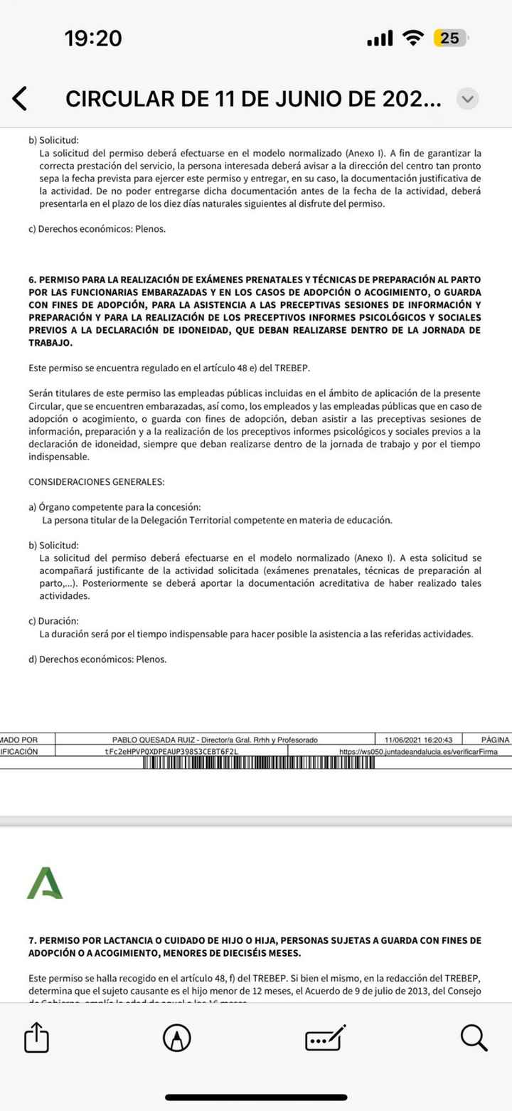 Permiso para someterse a técnicas de reproducción - 1