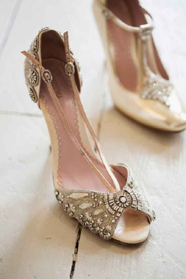 Zapatos para vestido novia boho - 5