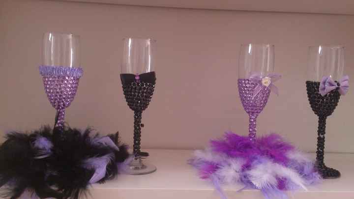  manualidade :copas para brindis diy - 1