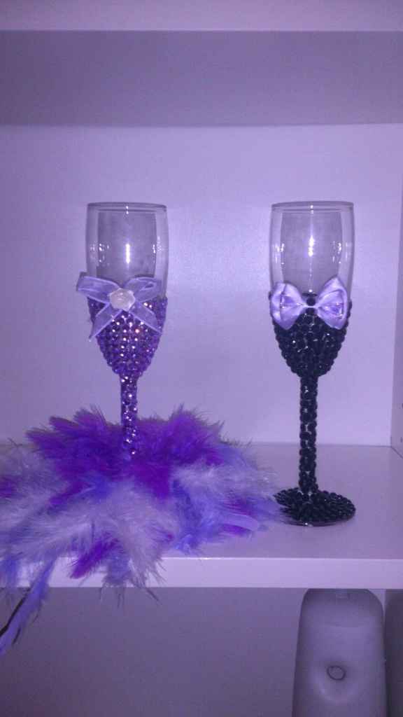  manualidade :copas para brindis diy - 2