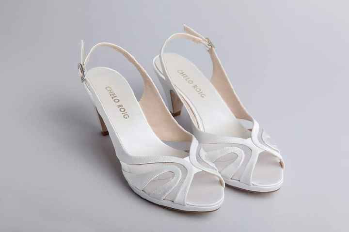 zapatos de novia sin Tacón - 1