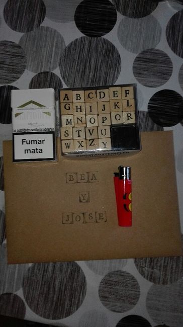 Sello letras aliexpress - 1