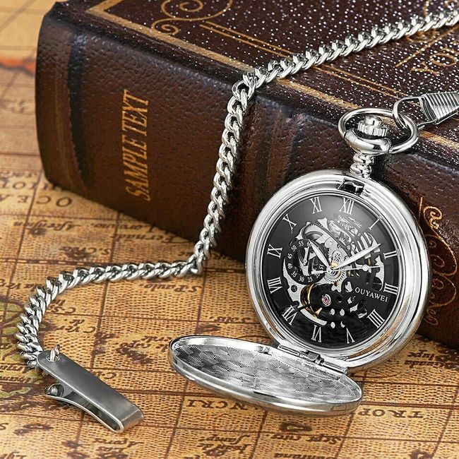 Reloj bolsillo grabado 1