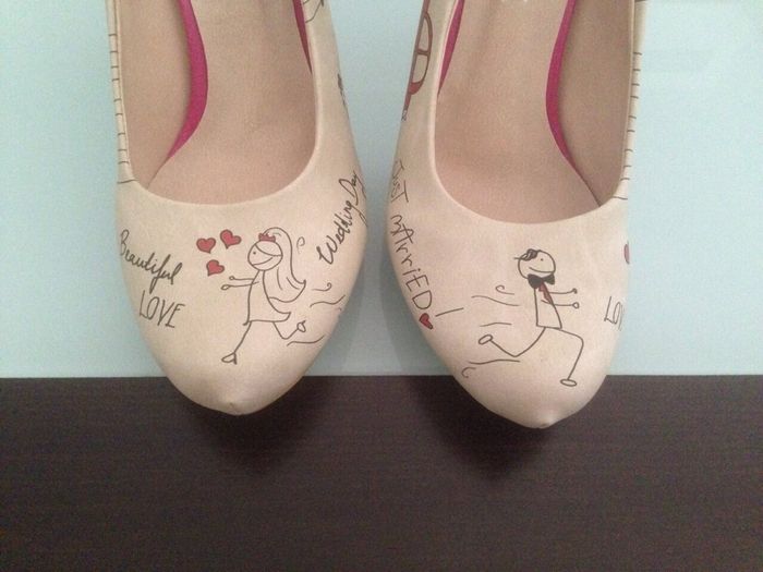 Zapatos de novia que no son blancos - 5
