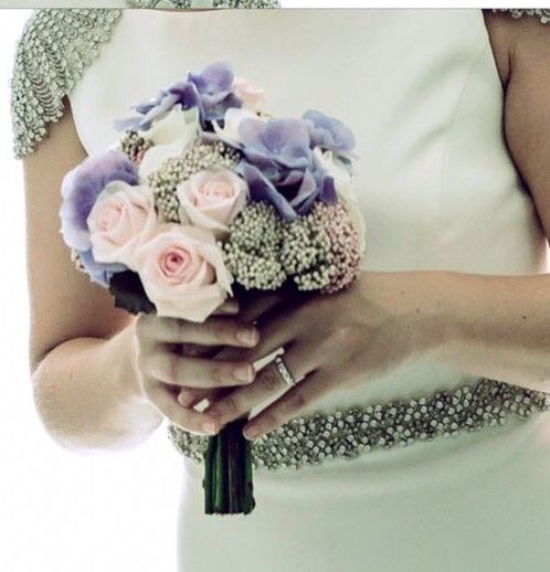 Ramo de novia con tonos malvas!! - 1