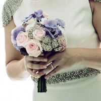 Ramo de novia con tonos malvas!! - 1