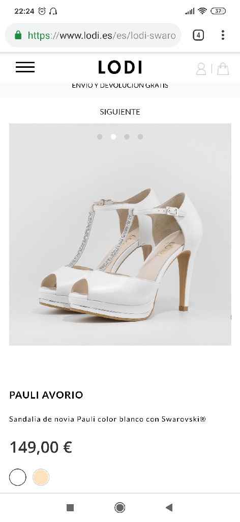 ¿De qué color vais a llevar los zapatos? - 1