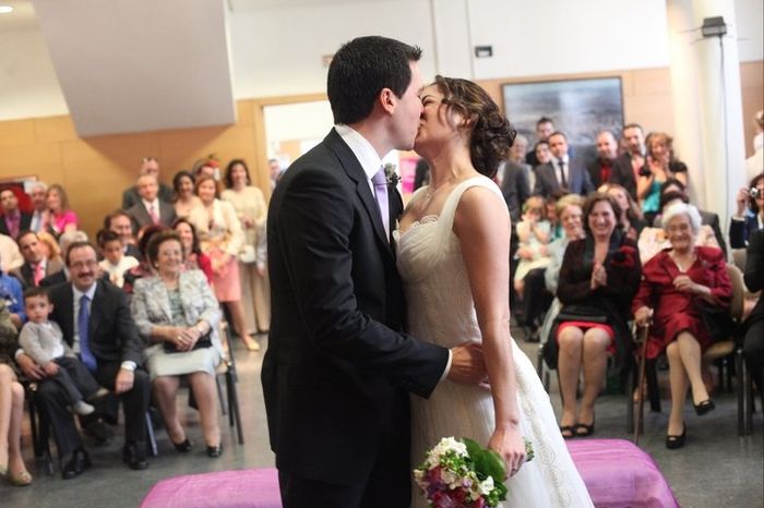 Puede besar a la novia!!