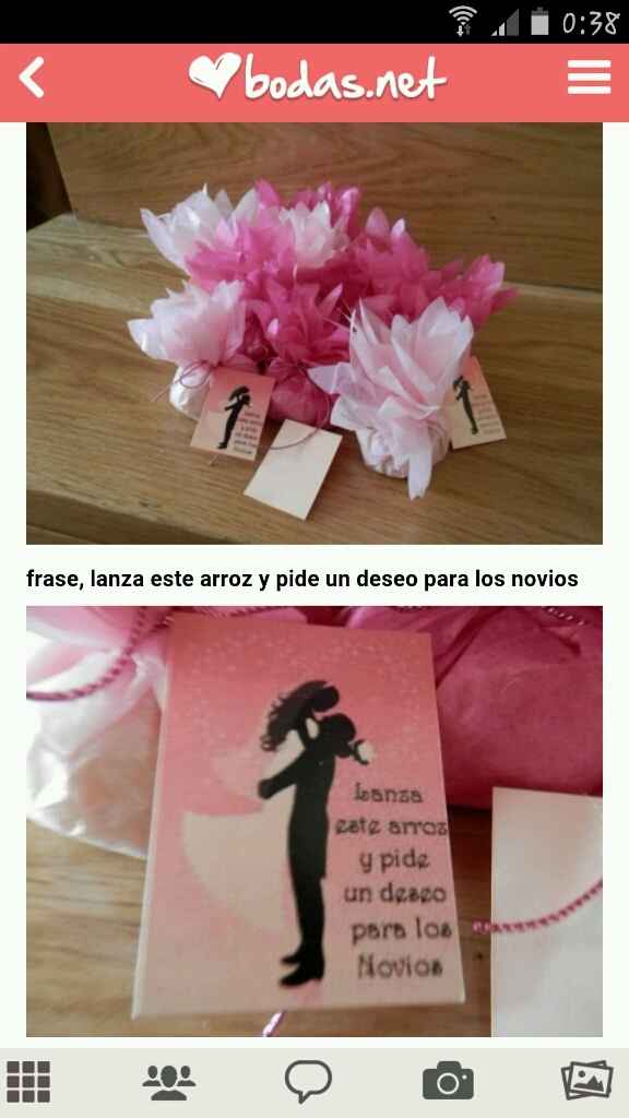 Ideas para repartir petalos y arroz a la salida de la iglesia - 1