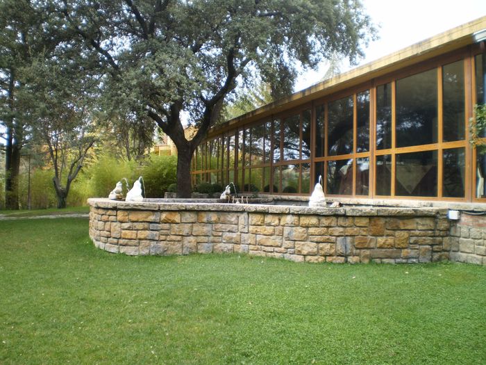 Jardin del coctel salon pequeño de Etxemendi