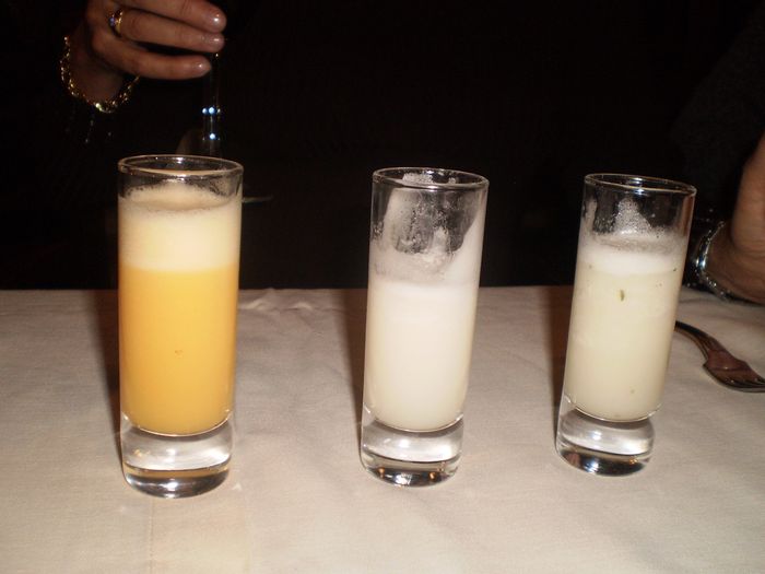 Los sorbetes