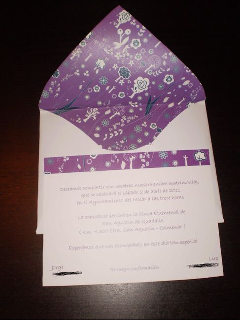 invitaciones
