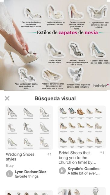 Tipos de zapatos - 1