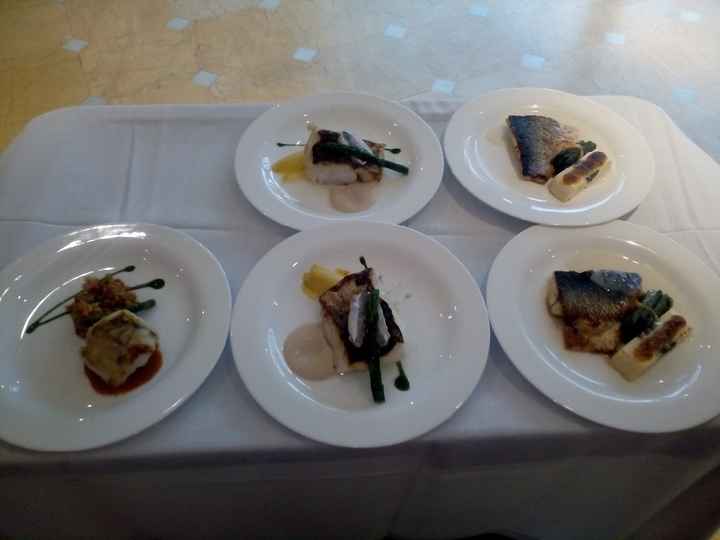 Mesa de pescados