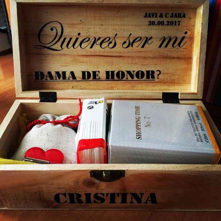 CAJA DAMA HONOR