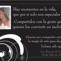 TARJETA DE AGRADECIMIENTO