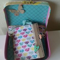 album de fotos con caja