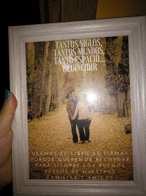 Frase para libro de firmas - 1