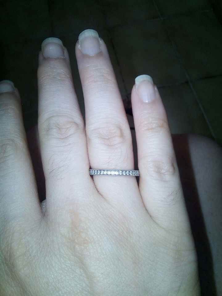 Chicas con anillos de compromiso pandora - 1
