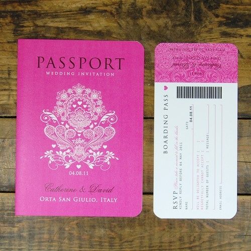 Pasaporte rosa