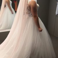 Velo rosa para novia - 1