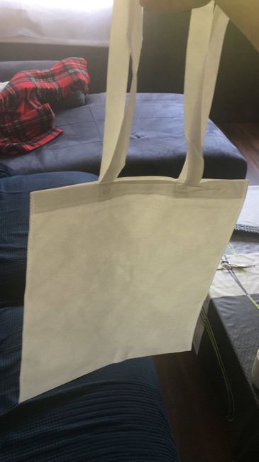 Bolsas de tela ayuda - 1