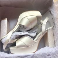 Sandalias tacon muy alto - 1