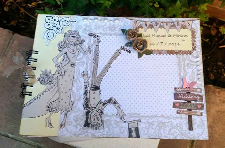Libro de firmas precioso!!! - 1