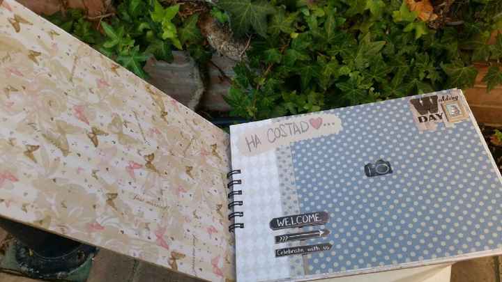 Libro de firmas precioso!!! - 2
