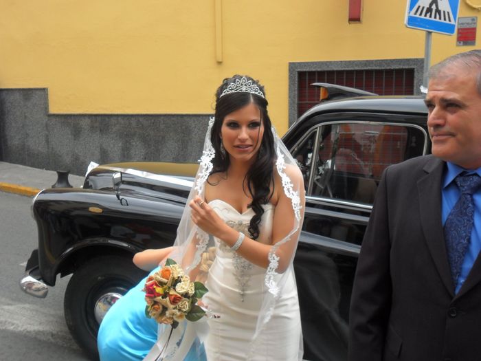 llegada con mi padre