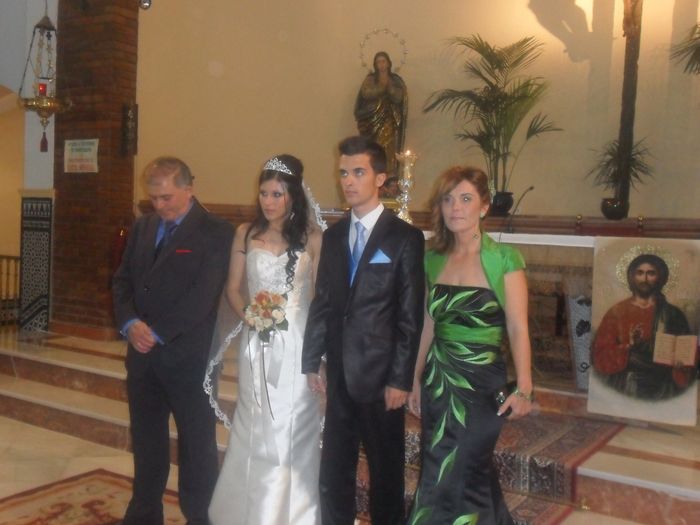 con los padrinos