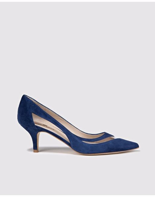 zapato azul