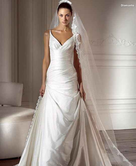 modelo diamante, pronovias 2009