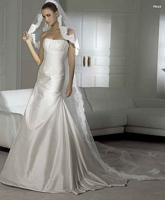 modelo haya, pronovias 2009