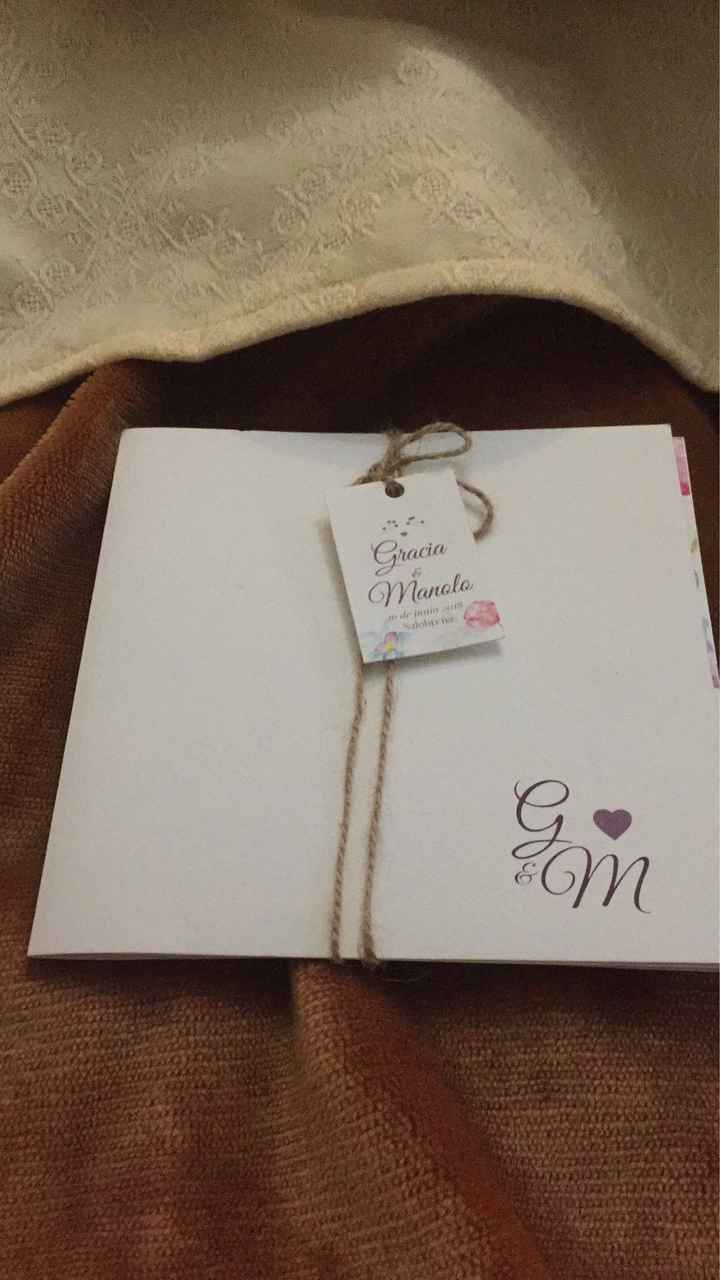  Ya tengo mis invitaciones!!!!! - 1