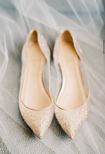 ¿Opciones para una novia que nunca lleva tacones? 8