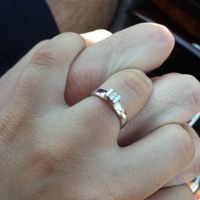 Nuestros anillos de compromiso... - 1